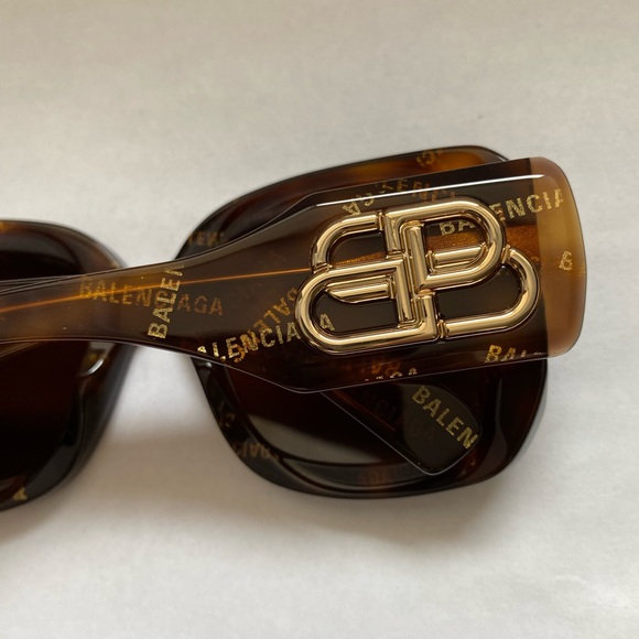 Balenciaga Havana Sqyare sunglasses - Picture 14 of 16
